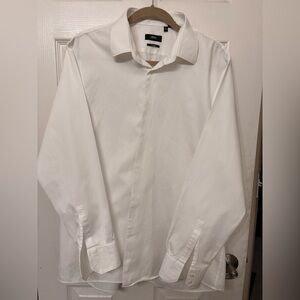 Hugo Boss Crisp White Dress Shirt- Regular Fit